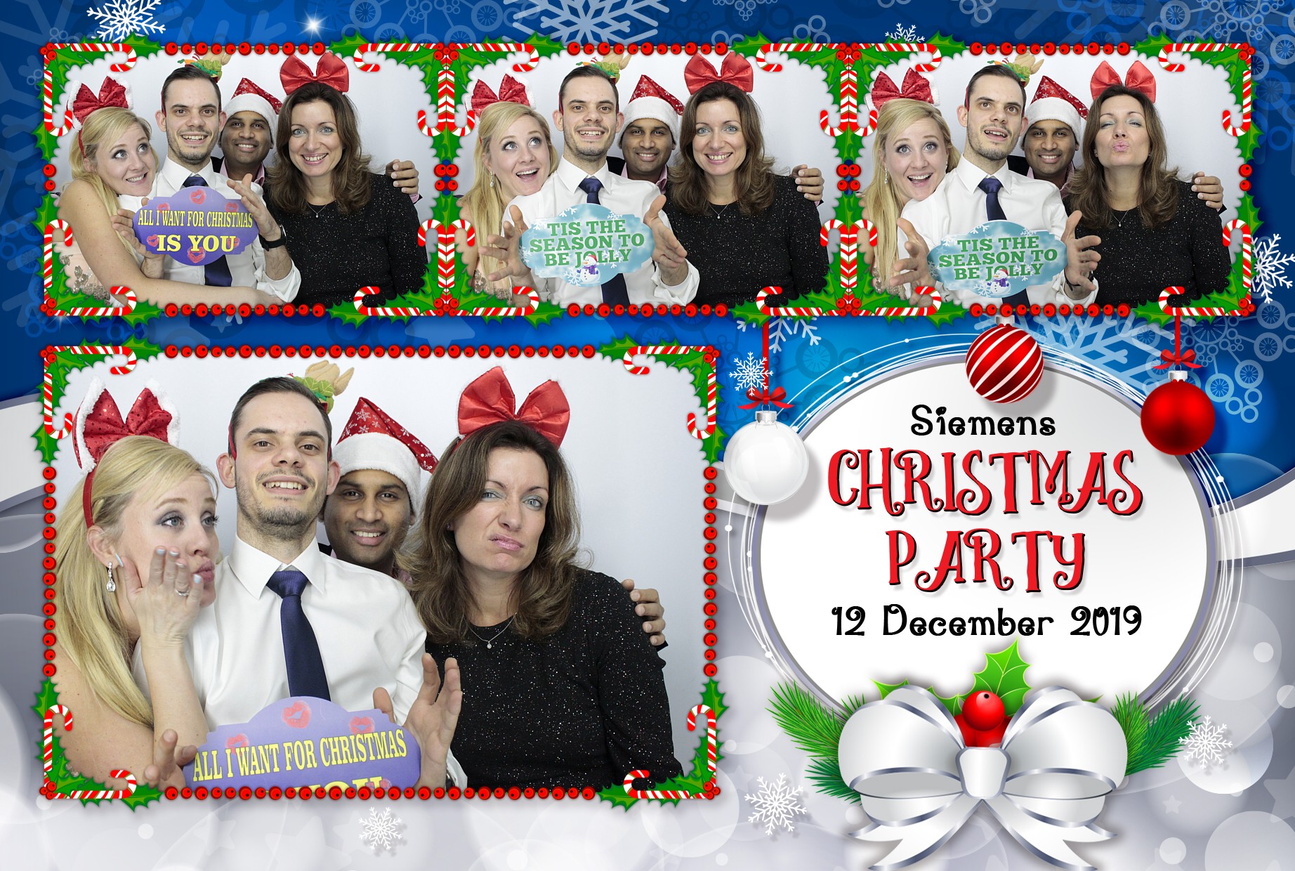 Siemens Christmas Party | View more photos from the event at gallery.myphotoboothexperience.co.uk/u/MyPhotoBoothExperienceLtd/Siemens-Christmas-Party-0